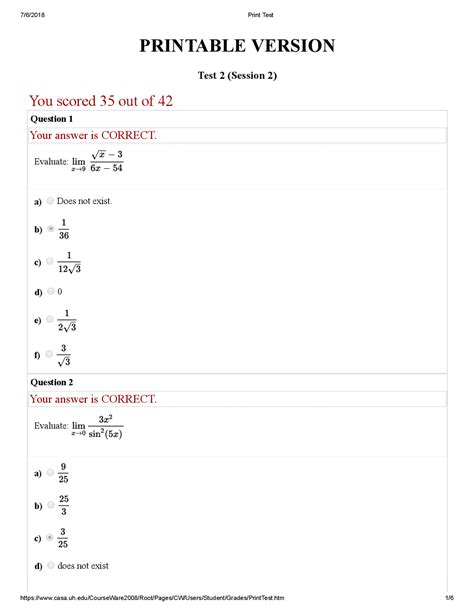 MATH 1431 Placement Test Questions : r/UniversityOfHouston